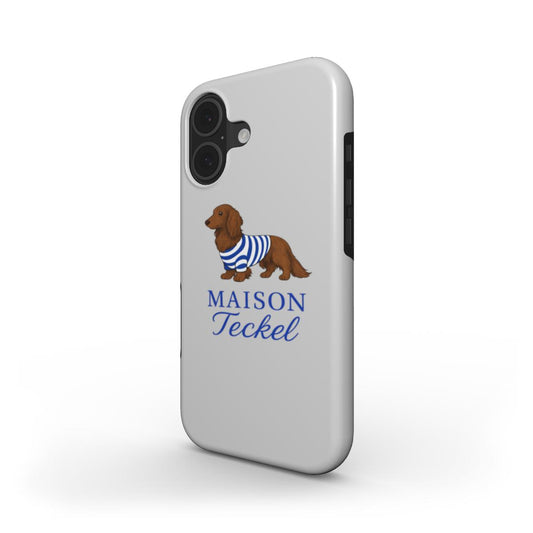 Coque iPhone Haut de Gamme Maison Teckel