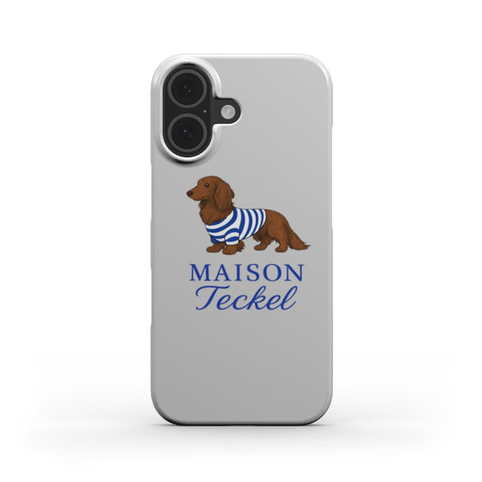 Coque iPhone Maison Teckel