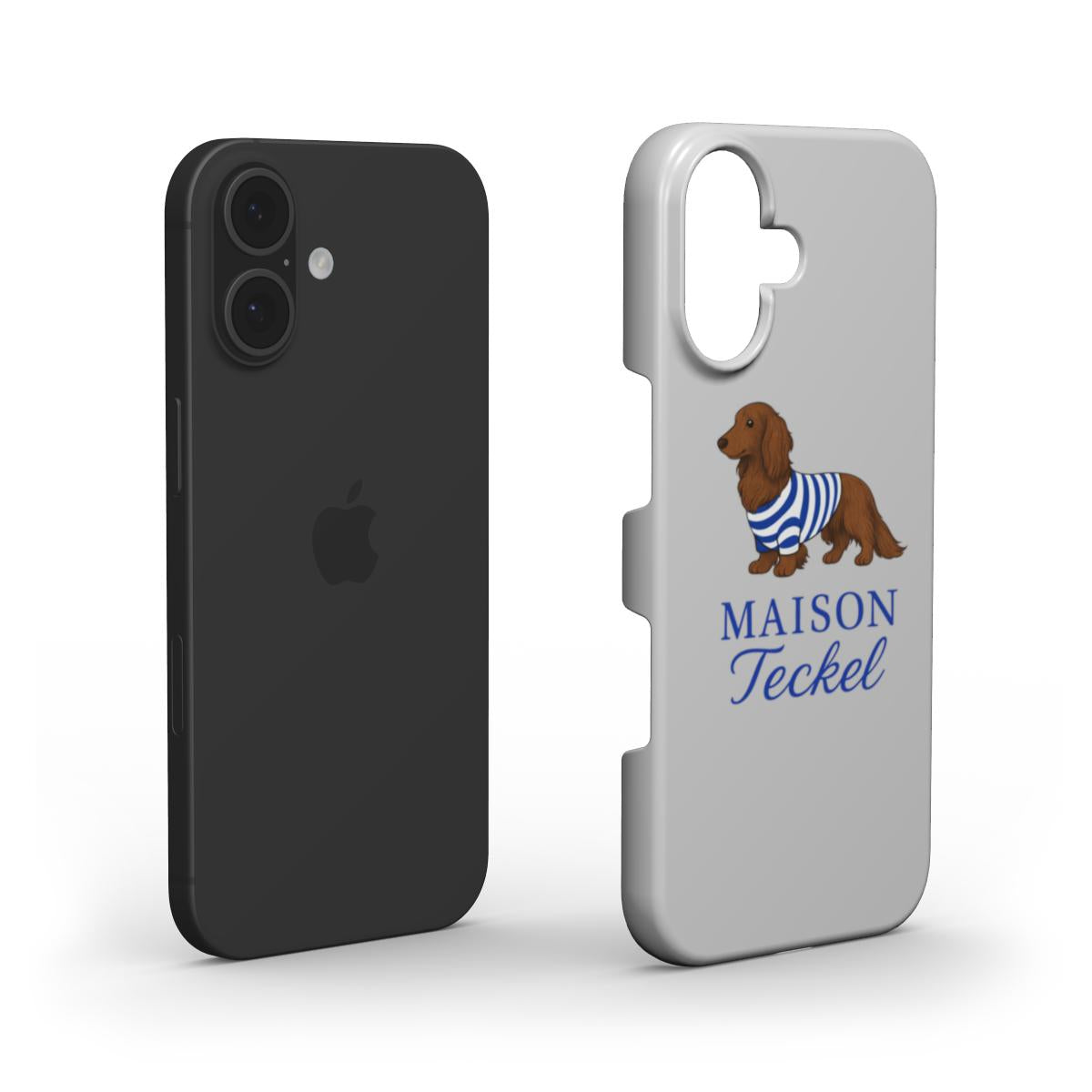 Coque iPhone Maison Teckel