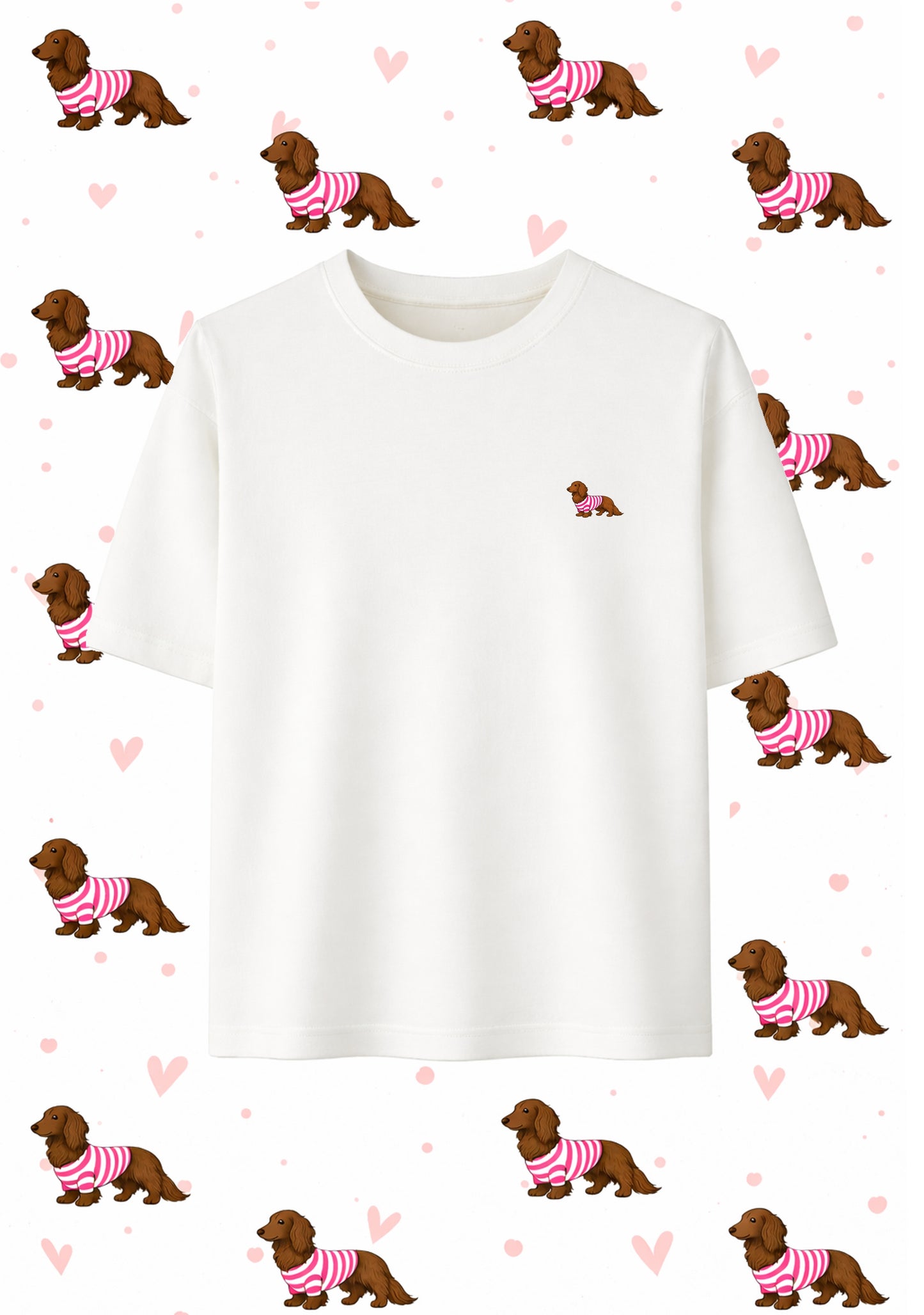 Speedy Rose sur Blanc