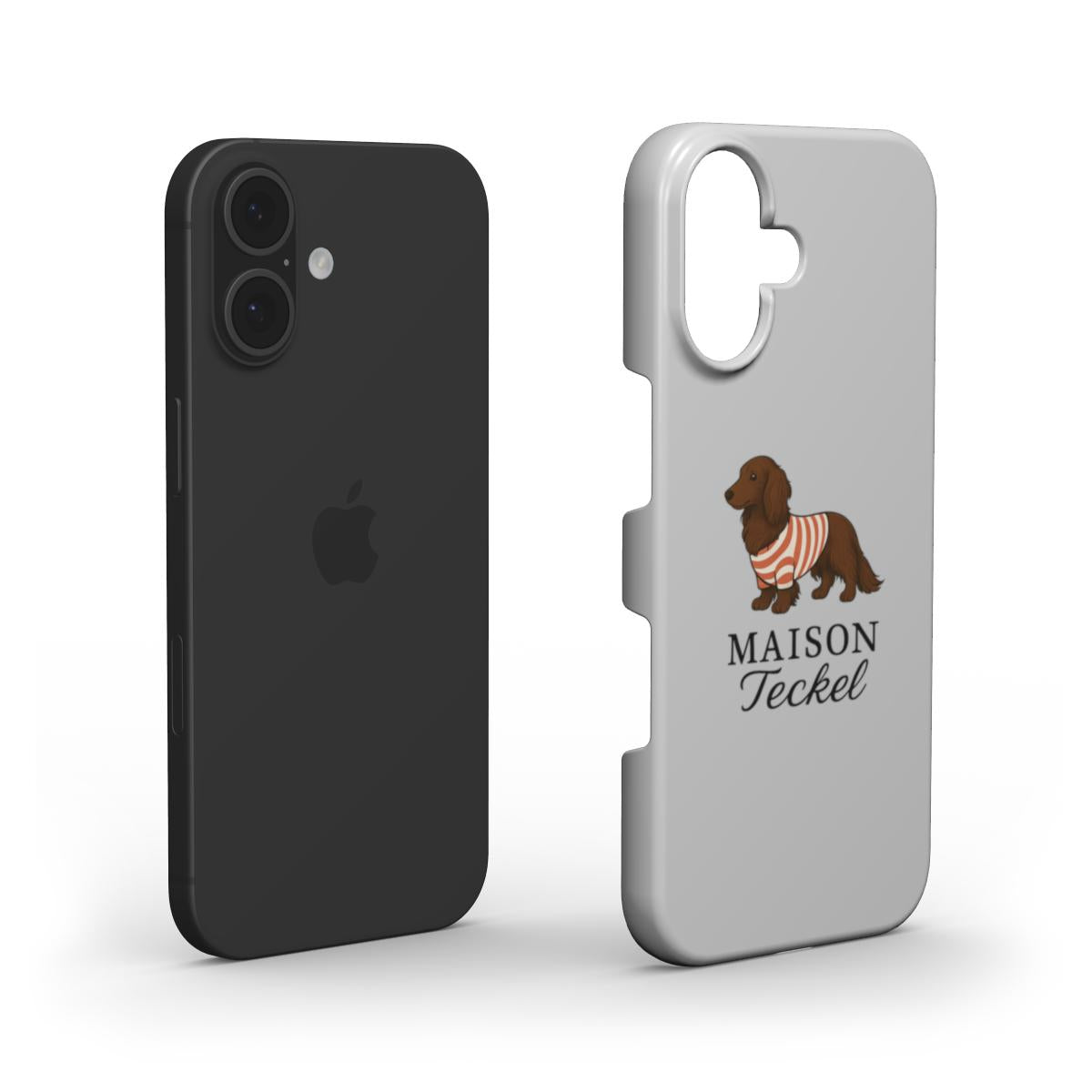 Coque iPhone Maison Teckel