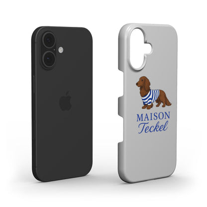 Coque iPhone Maison Teckel