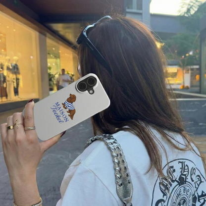 Coque iPhone Haut de Gamme Maison Teckel