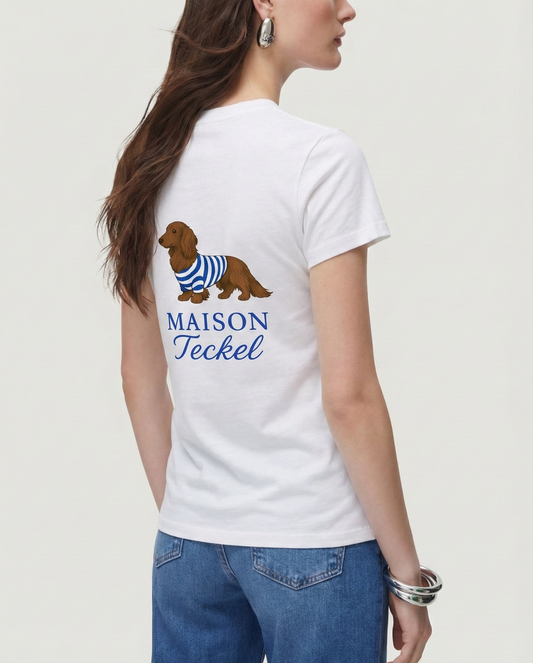 Speedy Bleu sur Blanc