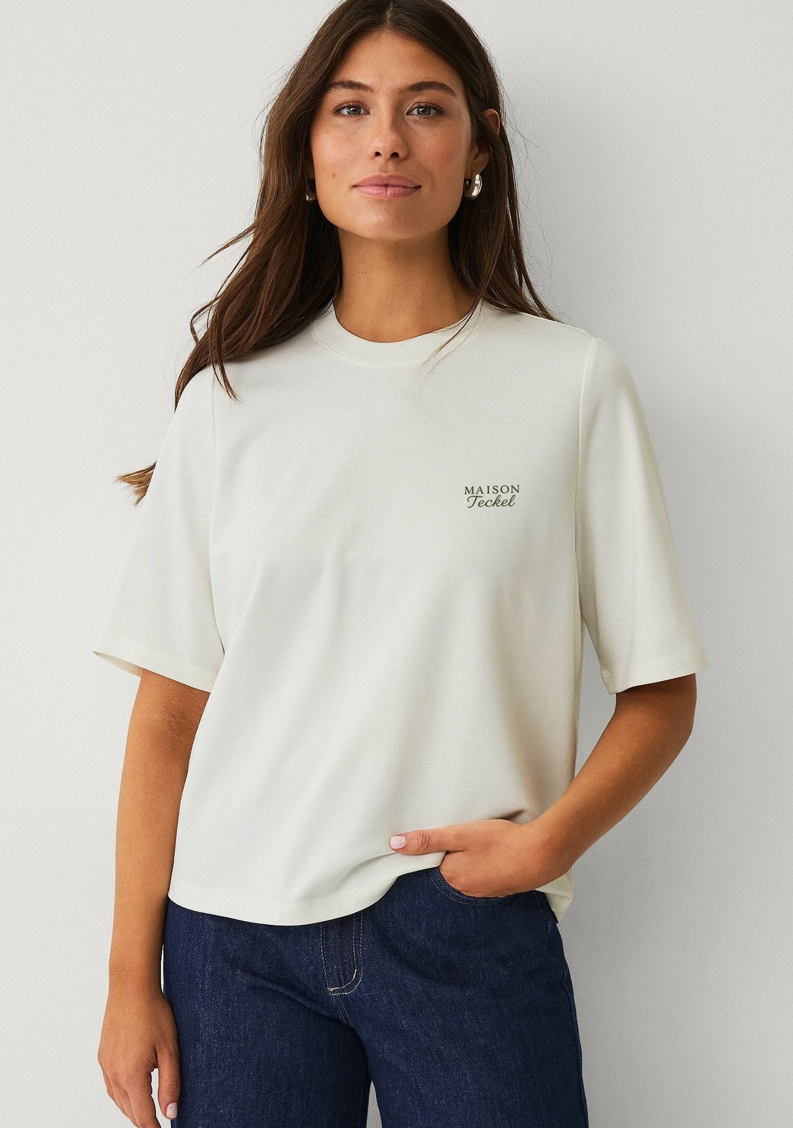 T-shirt Ivoire Signature