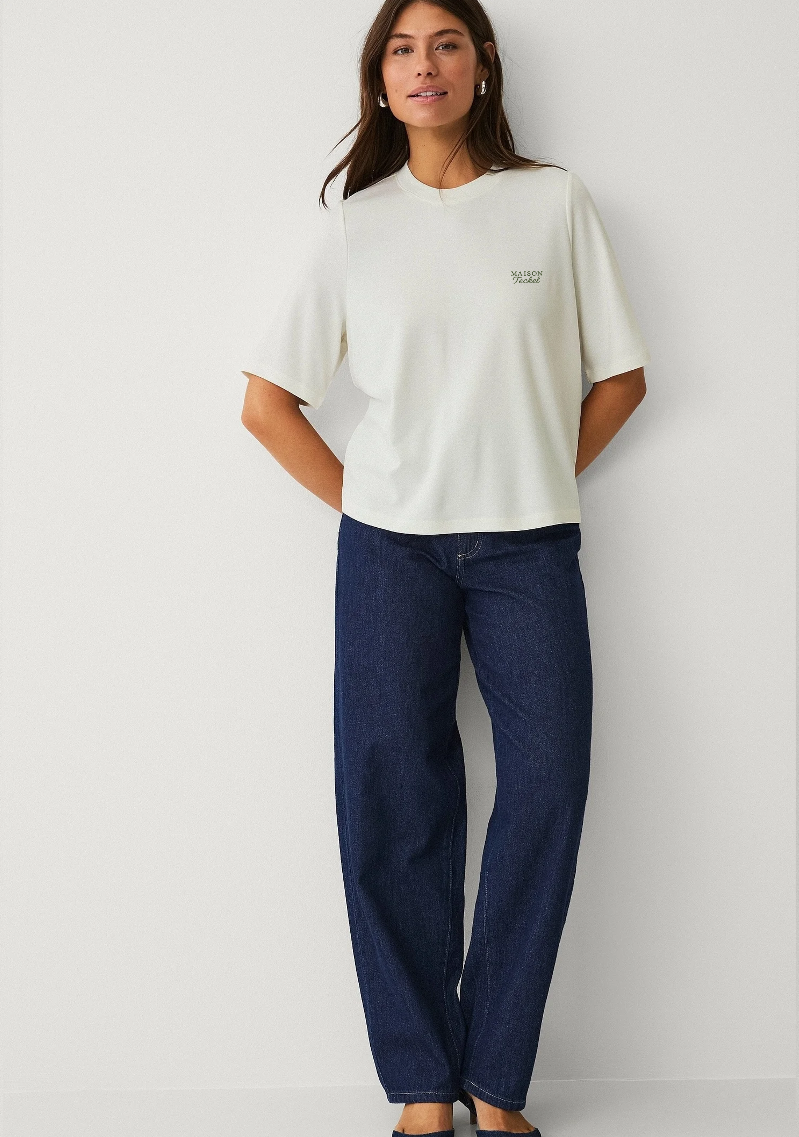 T-shirt Ivoire Signature