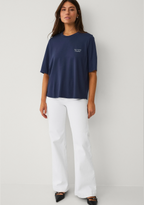 T-shirt Navy Signature