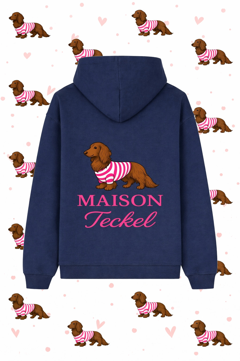 Speed Rose sur Bleu Marine