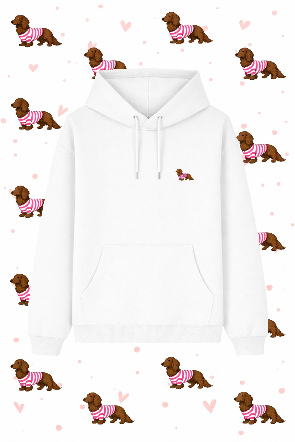 Speed Rose sur Blanc