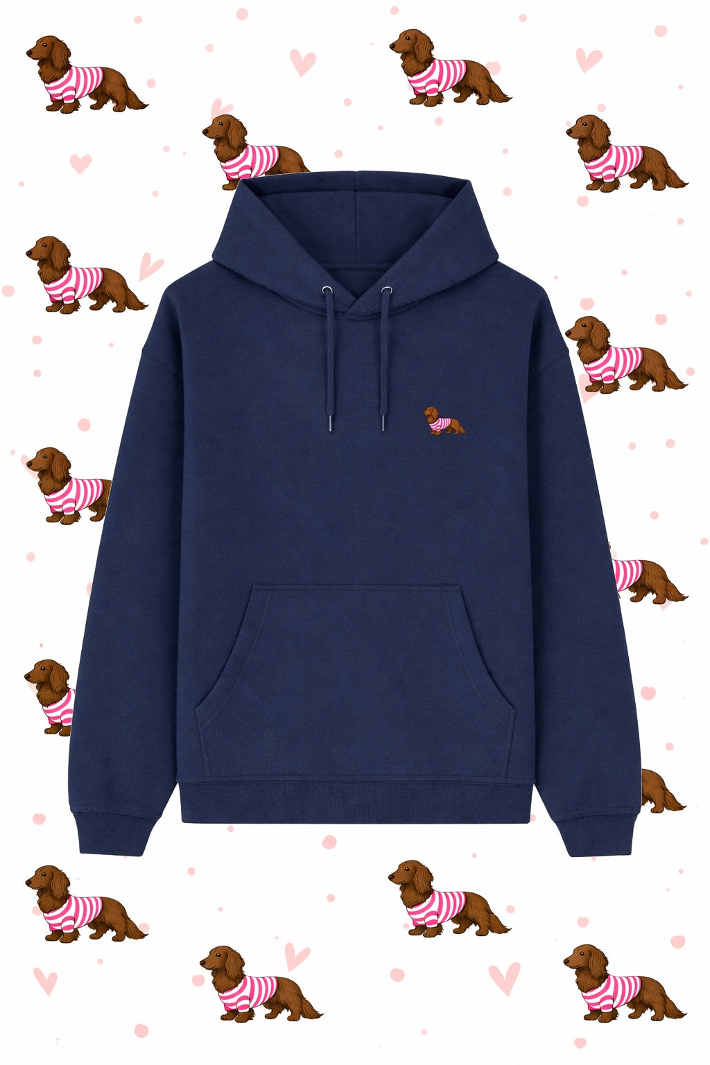 Speed Rose sur Bleu Marine