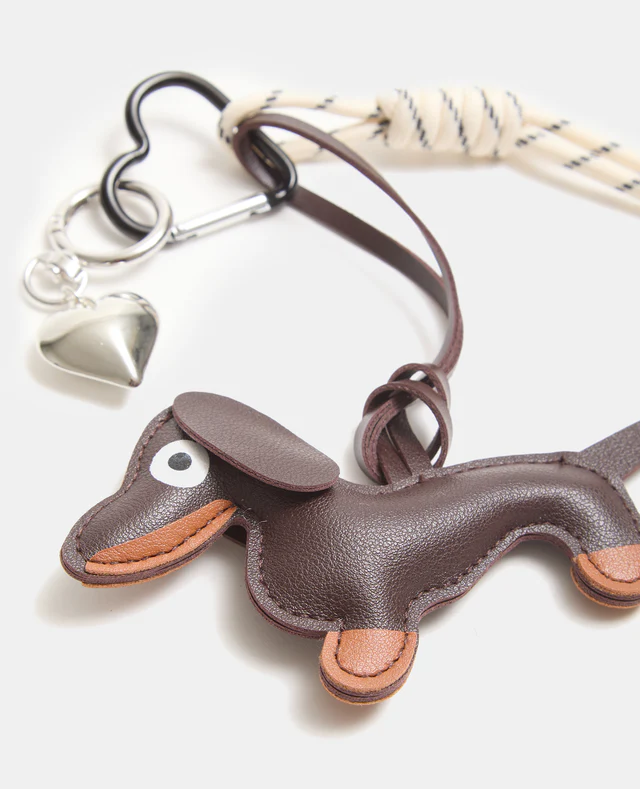 Porte-clé en cuir Teckel - Détails