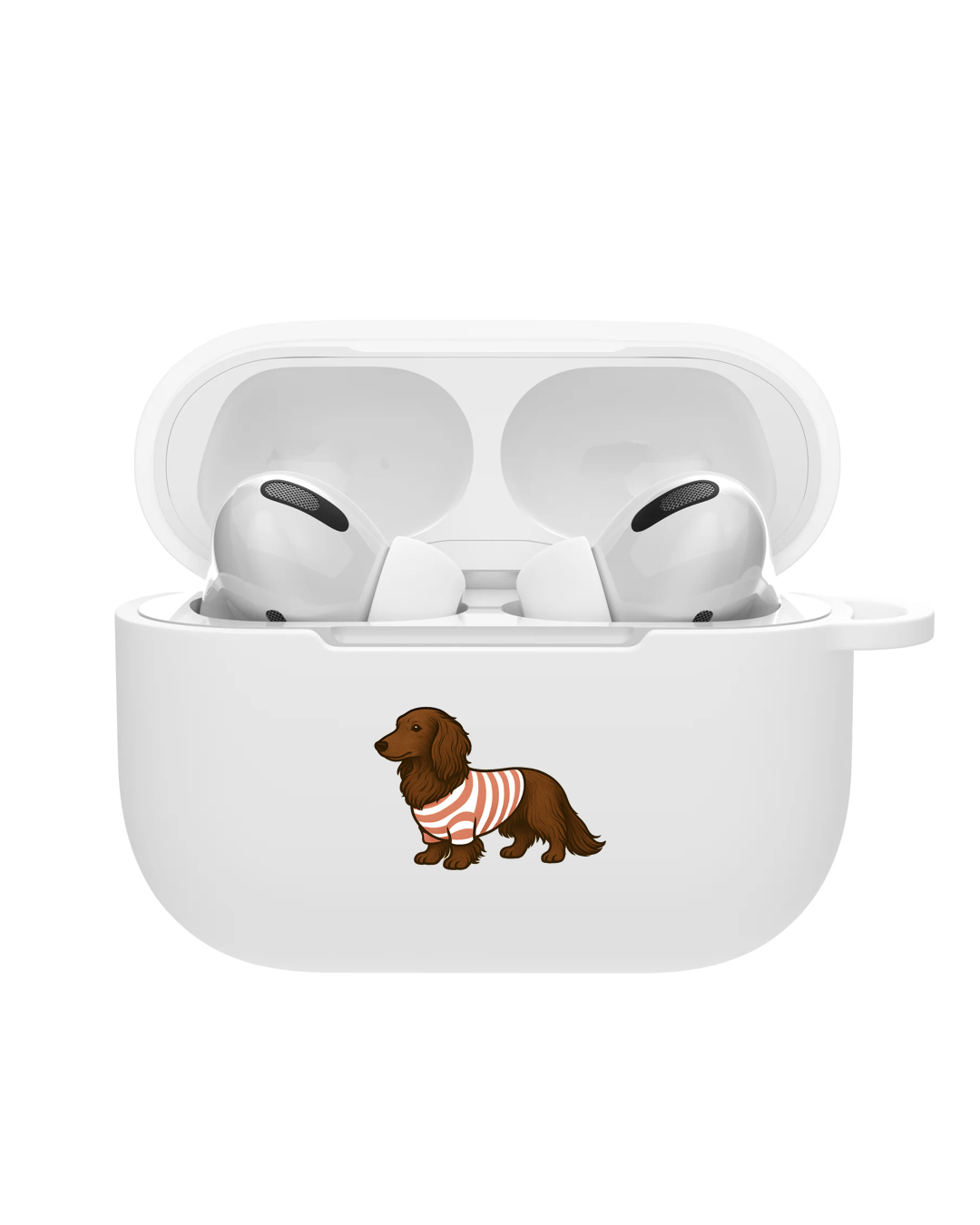 Coque AirPods Pro avec motif teckel