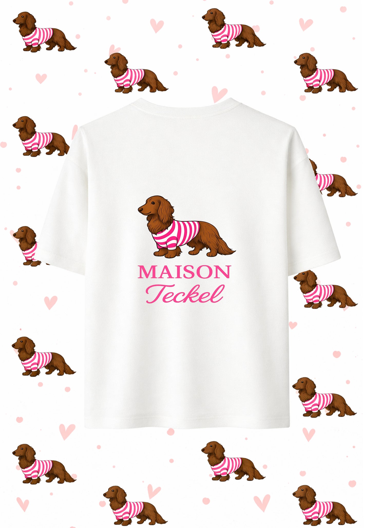 Speedy Rose sur Blanc