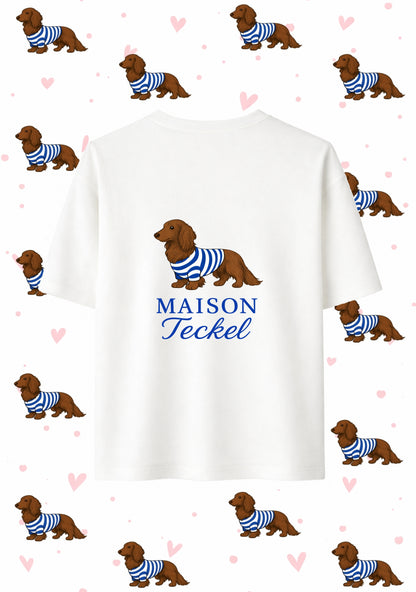 Speedy Bleu sur Blanc