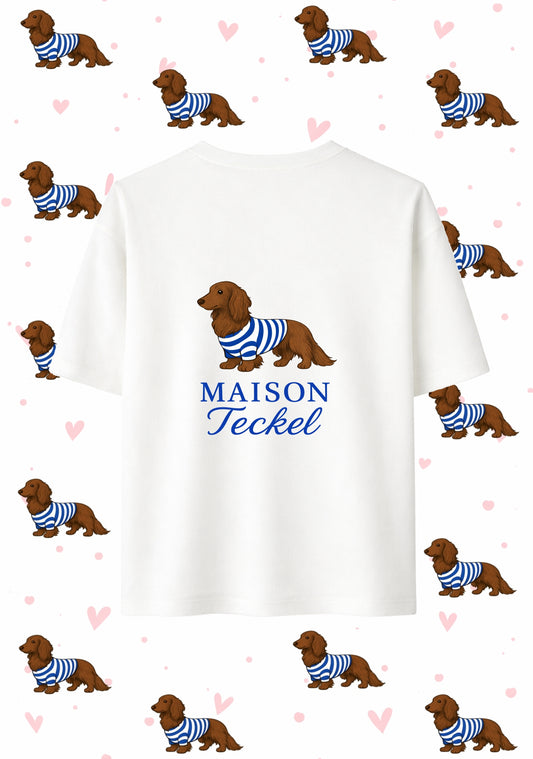 Speedy Bleu sur Blanc